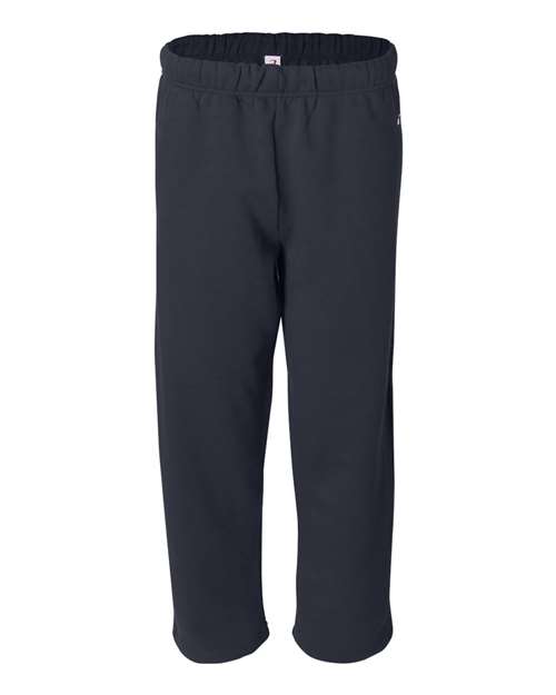 Badger 1277 Men's Open-Bottom Sweatpants - Navy - front
