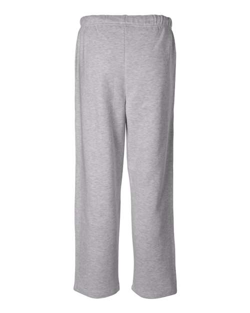 Badger 1277 Men's Open-Bottom Sweatpants - Oxford - back
