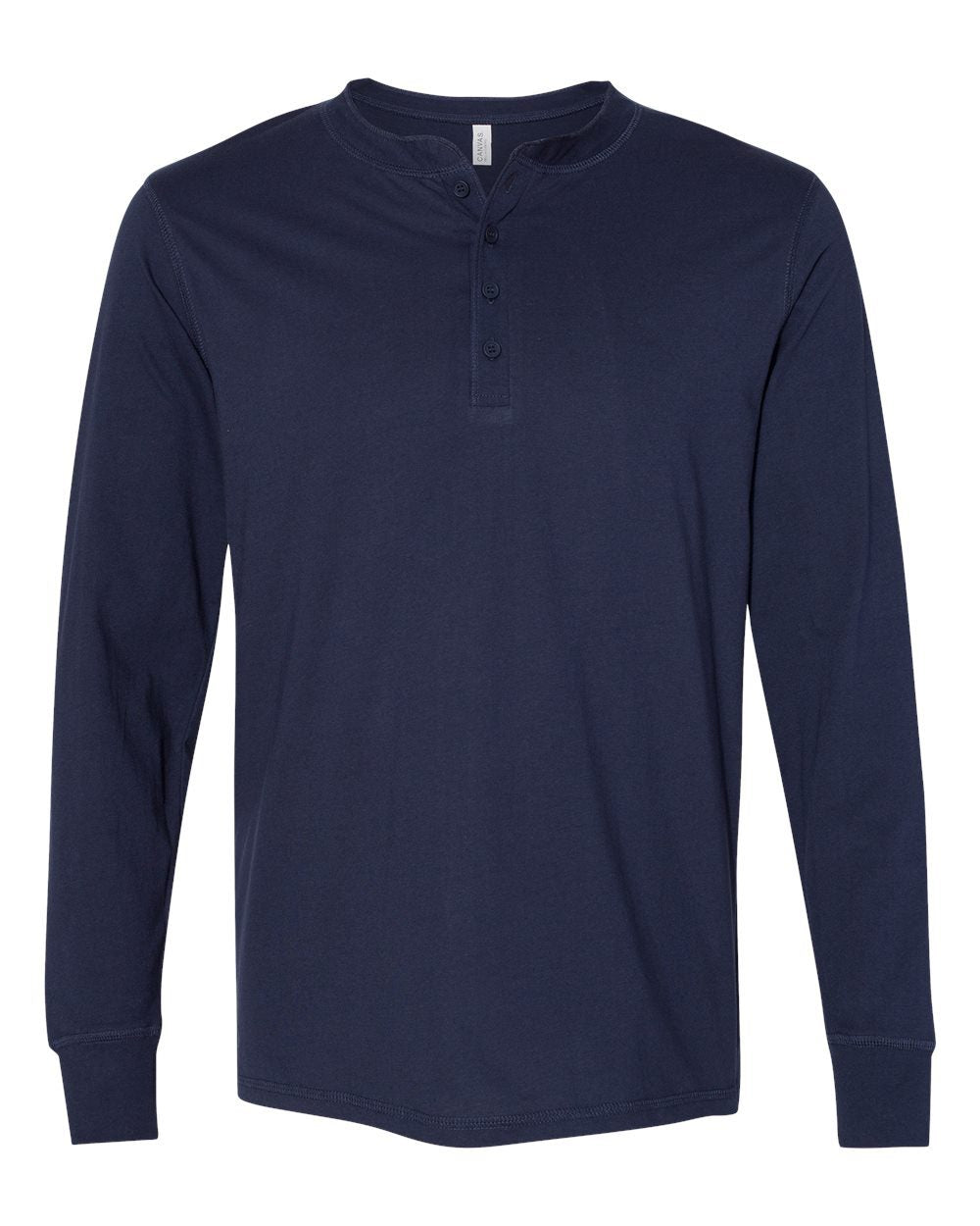 BELLA + CANVAS 3150 Men's Jersey Henley - style