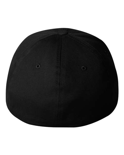 Flexfit 5001 V-Flexfit® Cotton Twill Cap - Black - back