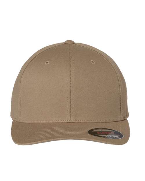 Flexfit 5001 V-Flexfit® Cotton Twill Cap - Khaki - front