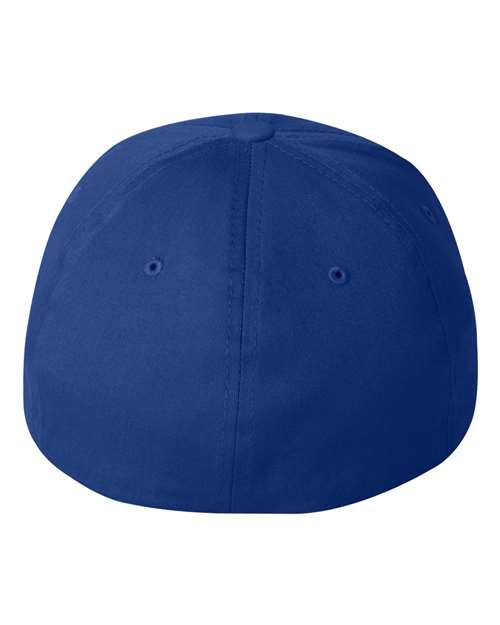 Flexfit 5001 V-Flexfit® Cotton Twill Cap - Royal Blue - back