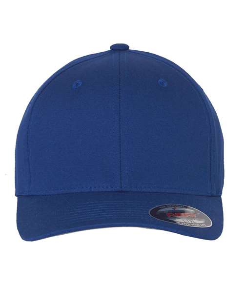 Flexfit 5001 V-Flexfit® Cotton Twill Cap - Royal Blue - front