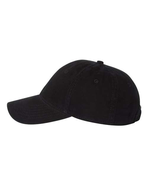 Valucap AH35 Unstructured Cap - Black - side