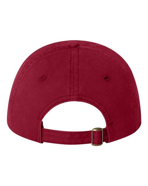 Valucap AH35 Unstructured Cap - Cardinal - back