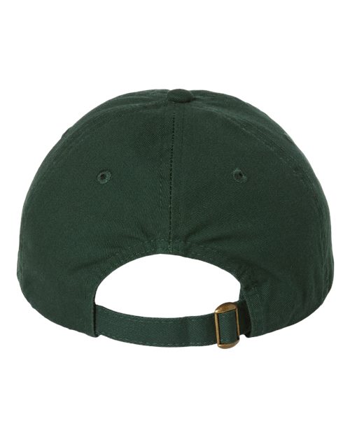 Valucap VC300A Bio-Washed Classic Dad Hat - Forest Green - back