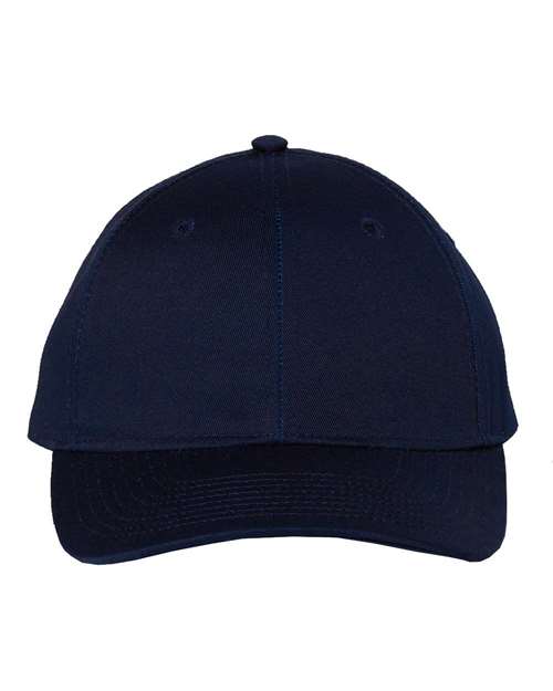 Valucap VC100 Lightweight Twill Cap - Navy - front