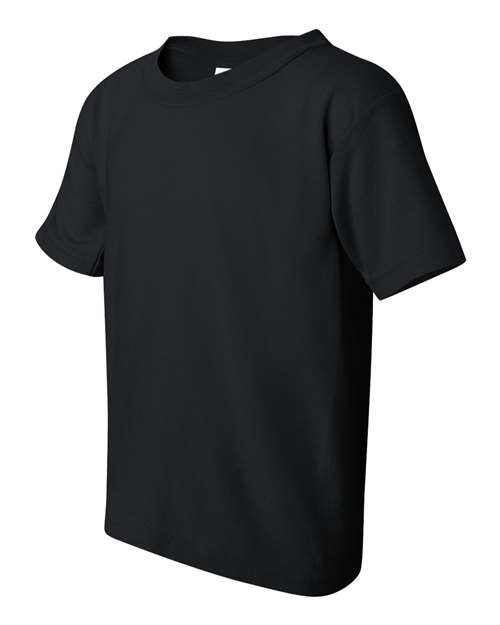 Gildan 5000B Youth Heavy Cotton™ T-Shirt - Black - side