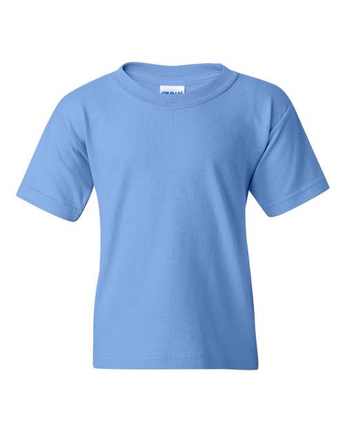Gildan 5000B Youth Heavy Cotton™ T-Shirt - Carolina Blue - front
