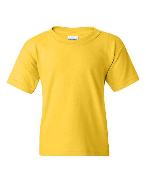 Gildan 5000B Youth Heavy Cotton™ T-Shirt - Daisy - front