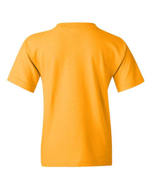 Gildan 5000B Youth Heavy Cotton™ T-Shirt - Gold - back