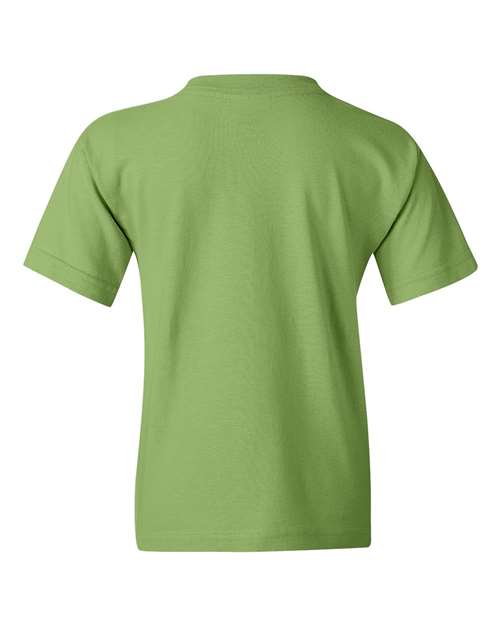 Gildan 5000B Youth Heavy Cotton™ T-Shirt - Kiwi - back