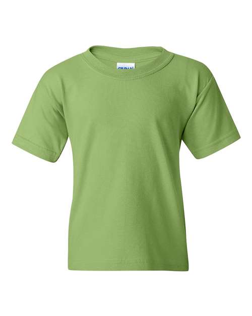 Gildan 5000B Youth Heavy Cotton™ T-Shirt - Kiwi - front