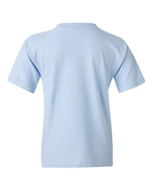 Gildan 5000B Youth Heavy Cotton™ T-Shirt - Light Blue - back