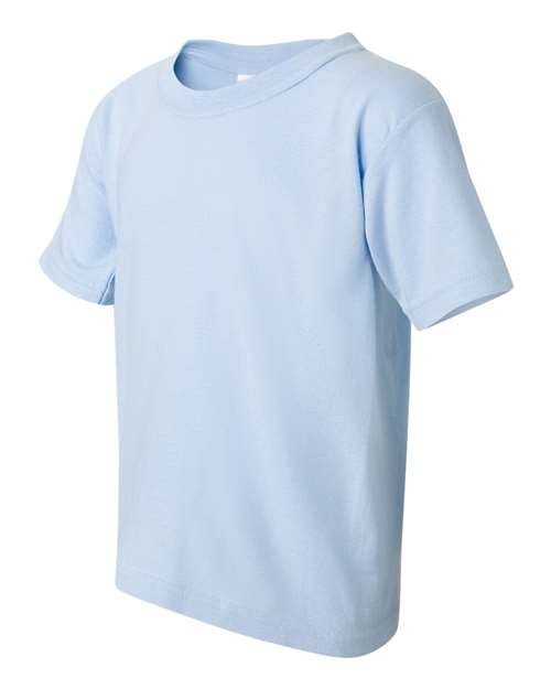 Gildan 5000B Youth Heavy Cotton™ T-Shirt - Light Blue - side
