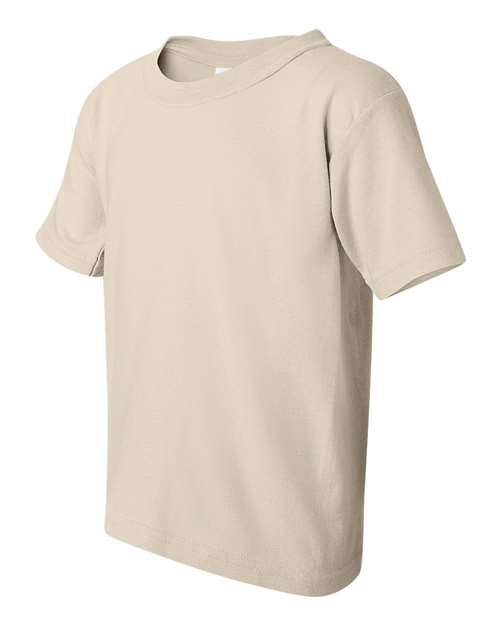 Gildan 5000B Youth Heavy Cotton™ T-Shirt - Natural - side