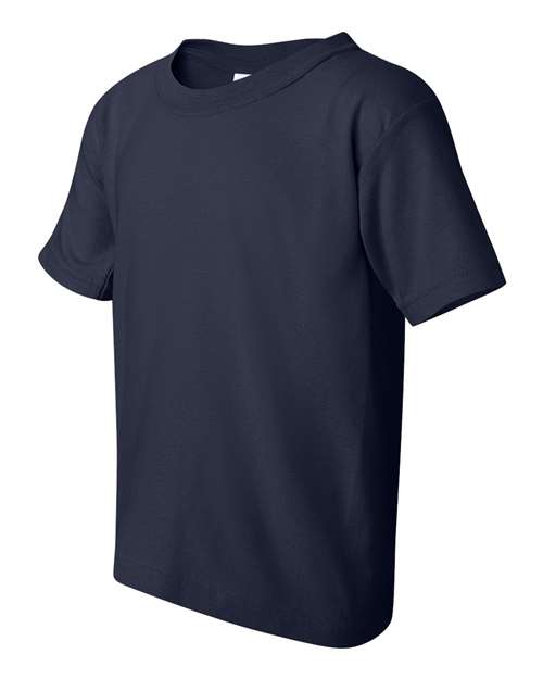 Gildan 5000B Youth Heavy Cotton™ T-Shirt - Navy - side