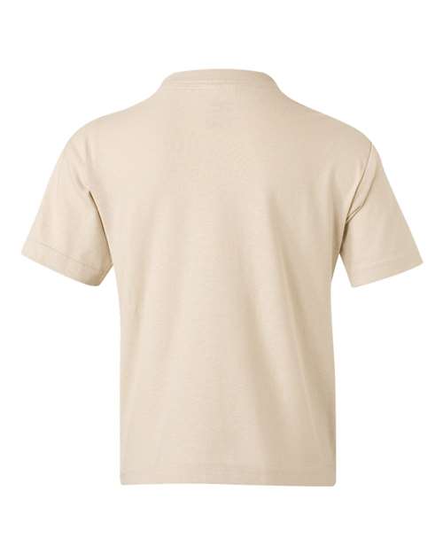 Gildan 5000B Youth Heavy Cotton™ T-Shirt - Sand - back