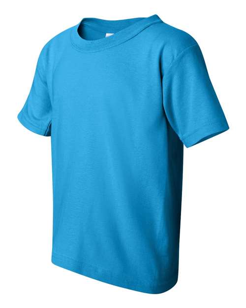 Gildan 5000B Youth Heavy Cotton™ T-Shirt - Sapphire - side