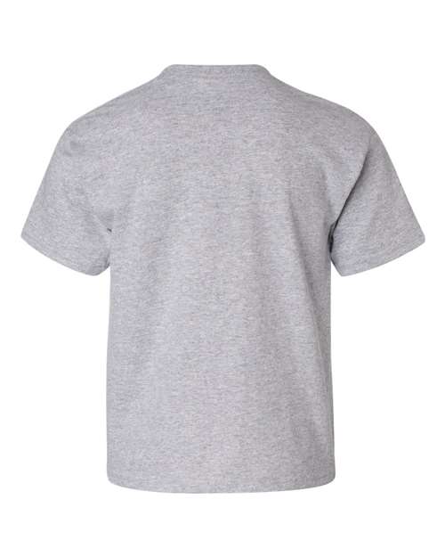 Gildan 5000B Youth Heavy Cotton™ T-Shirt - Sport Grey - back
