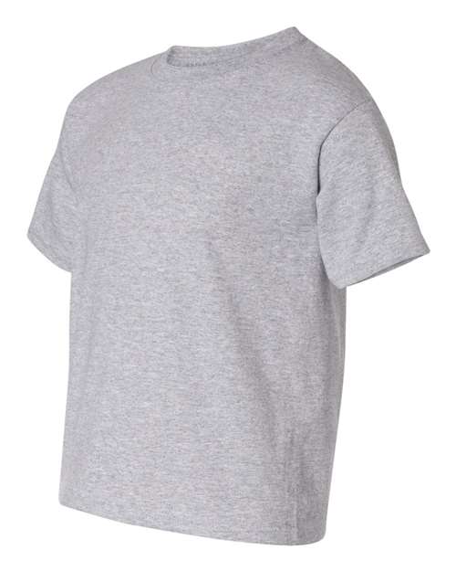 Gildan 5000B Youth Heavy Cotton™ T-Shirt - Sport Grey - side