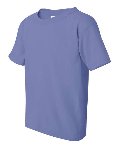 Gildan 5000B Youth Heavy Cotton™ T-Shirt - Violet - side