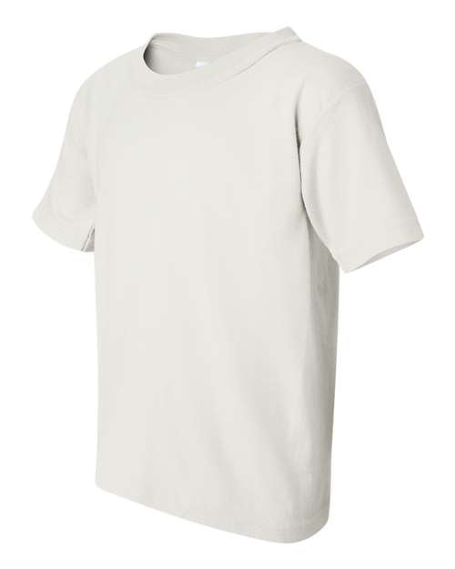 Gildan 5000B Youth Heavy Cotton™ T-Shirt - White - side