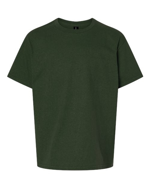Gildan 2000B Youth Ultra Cotton® T-Shirt - Forest Green - front