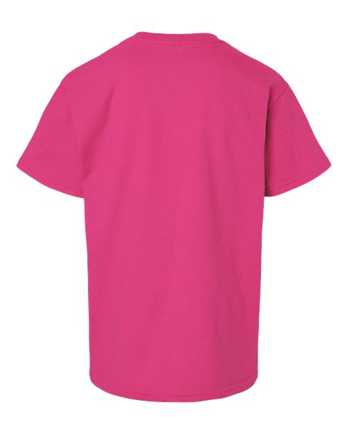 Gildan 2000B Youth Ultra Cotton® T-Shirt - Heliconia - back