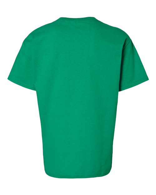 Gildan 2000B Youth Ultra Cotton® T-Shirt - Kelly Green - back