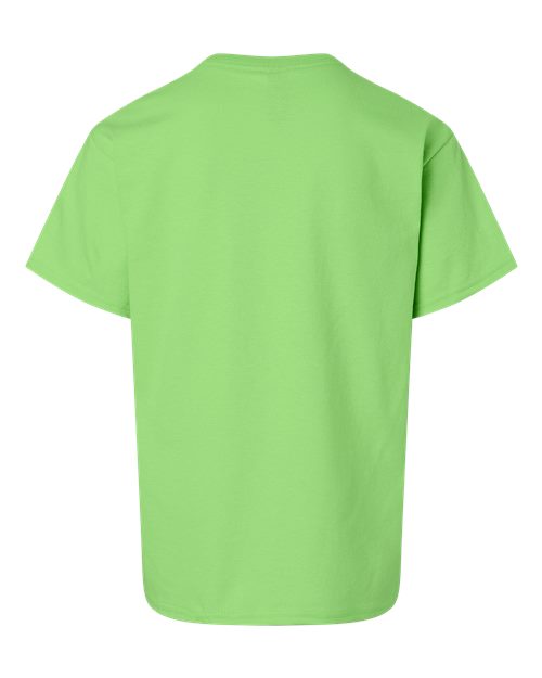 Gildan 2000B Youth Ultra Cotton® T-Shirt - Lime - back