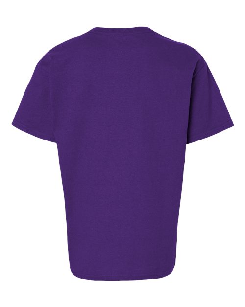 Gildan 2000B Youth Ultra Cotton® T-Shirt - Purple - back