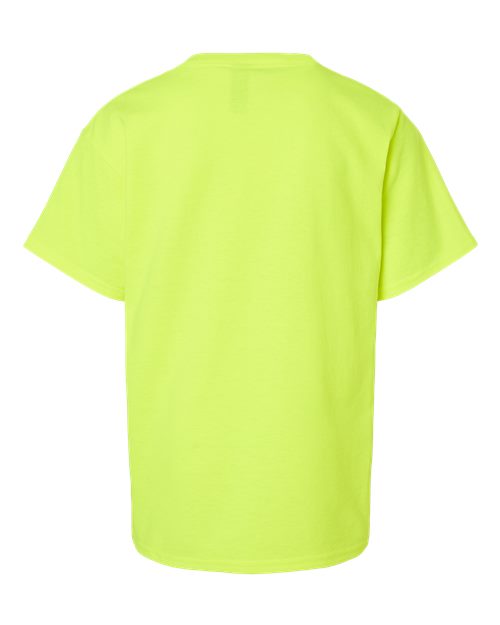 Gildan 2000B Youth Ultra Cotton® T-Shirt - Safety Green - back