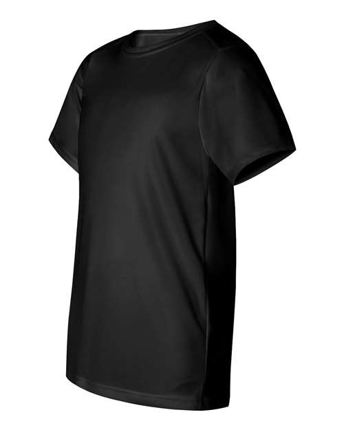 Badger 2120 Youth B-Core T-Shirt - Black - side