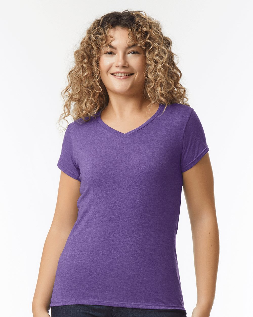 Gildan 64V00L Women's Softstyle® V-Neck T-Shirt - style
