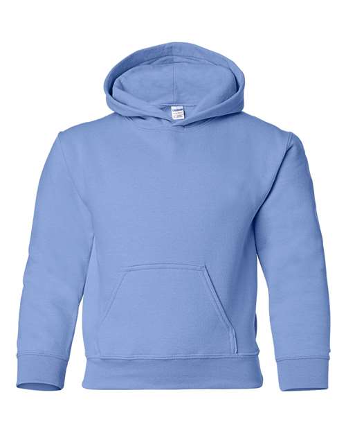Gildan 18500B Youth Heavy Blend™ Hooded Sweatshirt - Carolina Blue - front