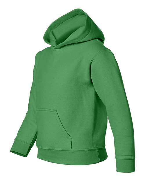 Gildan 18500B Youth Heavy Blend™ Hooded Sweatshirt - Irish Green - side