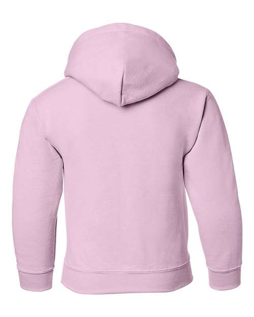 Gildan 18500B Youth Heavy Blend™ Hooded Sweatshirt - Light Pink - back