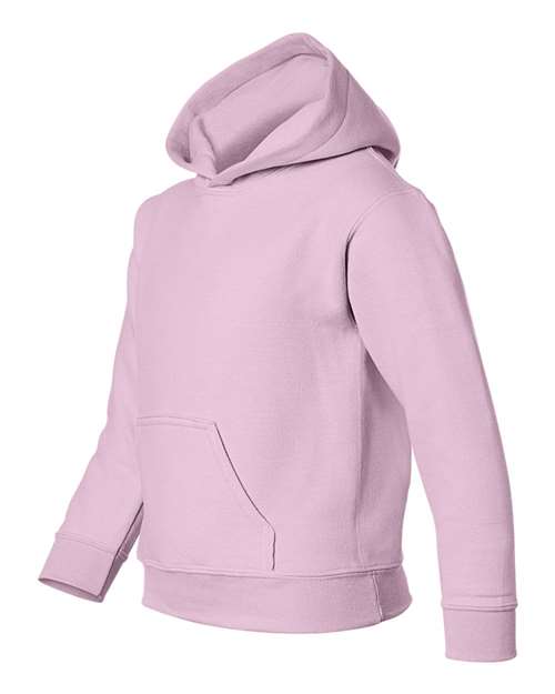 Gildan 18500B Youth Heavy Blend™ Hooded Sweatshirt - Light Pink - side
