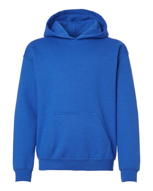 Gildan 18500B Youth Heavy Blend™ Hooded Sweatshirt - Royal - front
