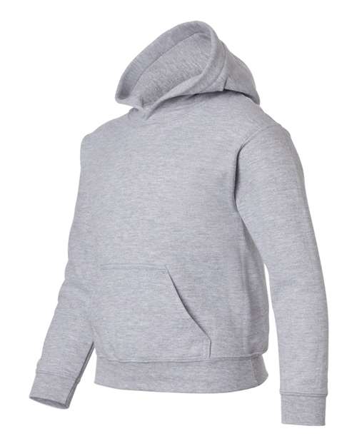 Gildan 18500B Youth Heavy Blend™ Hooded Sweatshirt - Sport Grey - side