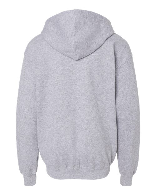 Gildan 18600B Youth Heavy Blend™ Full-Zip Hooded Sweatshirt - Sport Grey - back