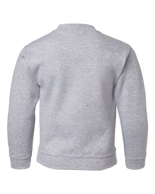 Gildan 18000B Youth Heavy Blend™ Crewneck Sweatshirt - Sport Grey - back
