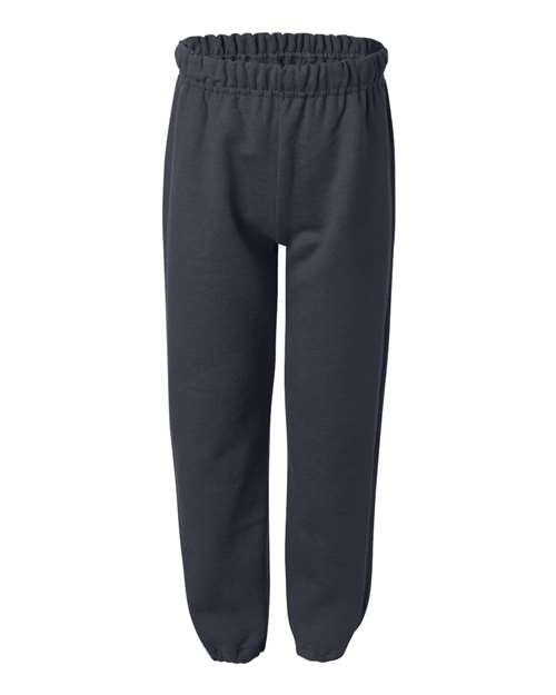Gildan 18200B Youth Heavy Blend™ Sweatpants - Navy - front