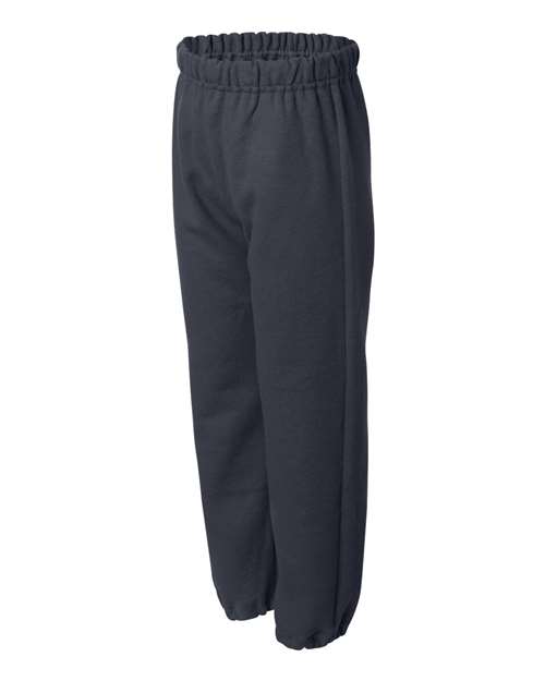 Gildan 18200B Youth Heavy Blend™ Sweatpants - Navy - side