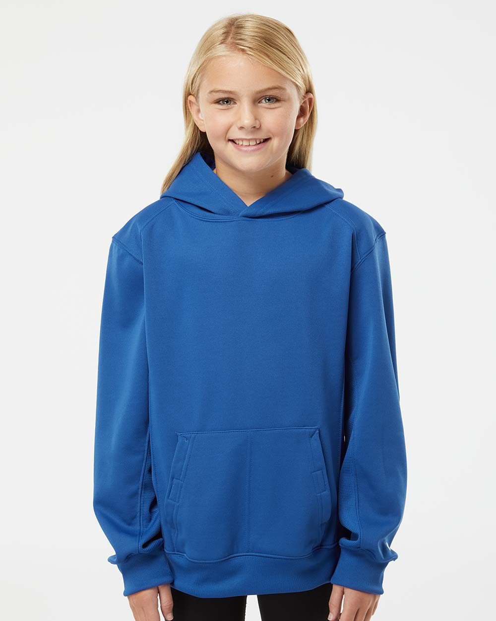 Badger 2454 Youth Performance Fleece Hooded Sweatshirt - style