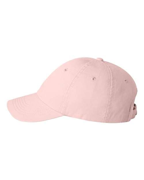 Valucap VC300Y Youth Small Fit Bio-Washed Dad Hat - Light Pink - side