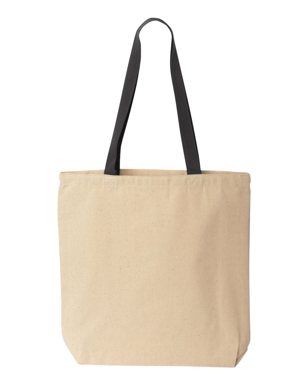 Liberty Bags 8868 Natural Tote with Contrast-Color Handles - style