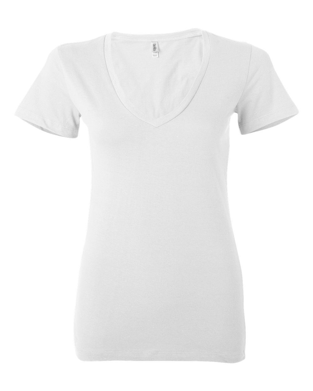 BELLA + CANVAS 6035 Women’s Jersey Deep V-Neck Tee - style