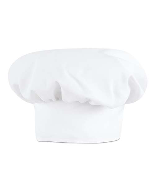 Chef Designs HP60 Chef Hat - Solid White - front